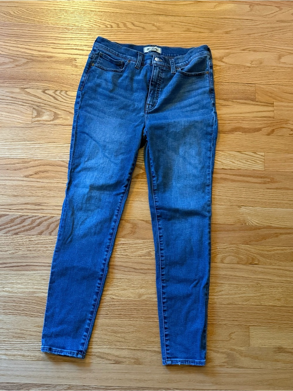 Madewell Indigo High-Rise Skinny Jeans
